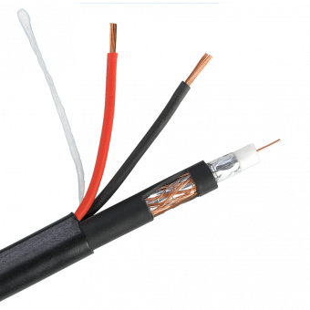 Кабель St РК75 +2*0,75-64 (PVC) (черный, 200м)