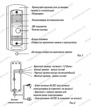 Панель ST-P100 (СЕРЫЙ)